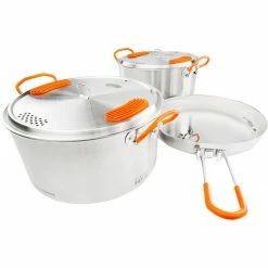GSI Outdoors Pots & Pans Glacier Base Camper Medium Cook Set
