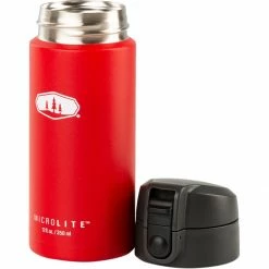 GSI Outdoors Water Bottles Microlite 350 Flip Water Bottle -Gsi Outdoors Store RED D1 1